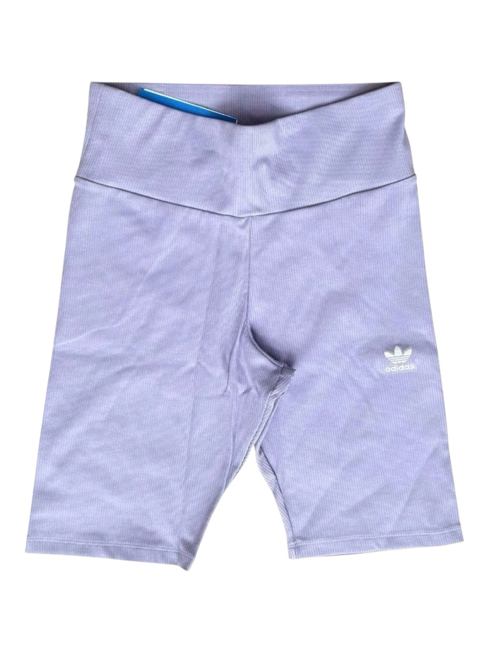 Adidas Originals Ribbed Biker Shorts Magic Lilac Purple M NWT